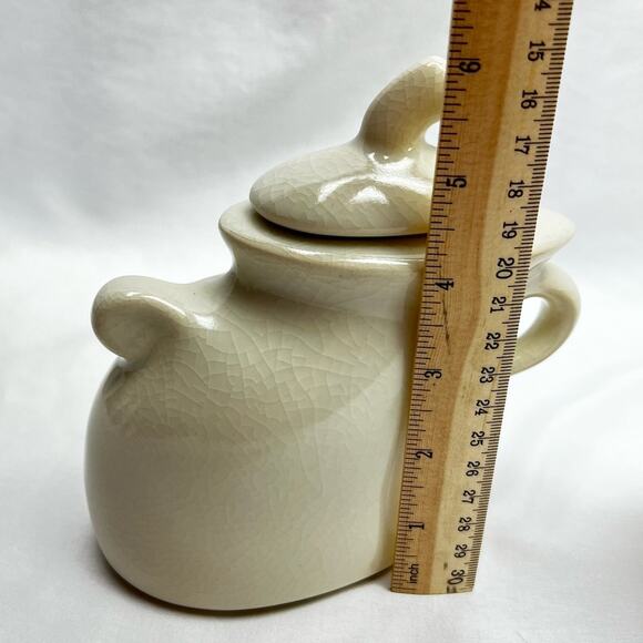 Michael Lambert Studio Dancing & Struttin Creamer & Sugar Set Signed Tan - Picture 13 of 15